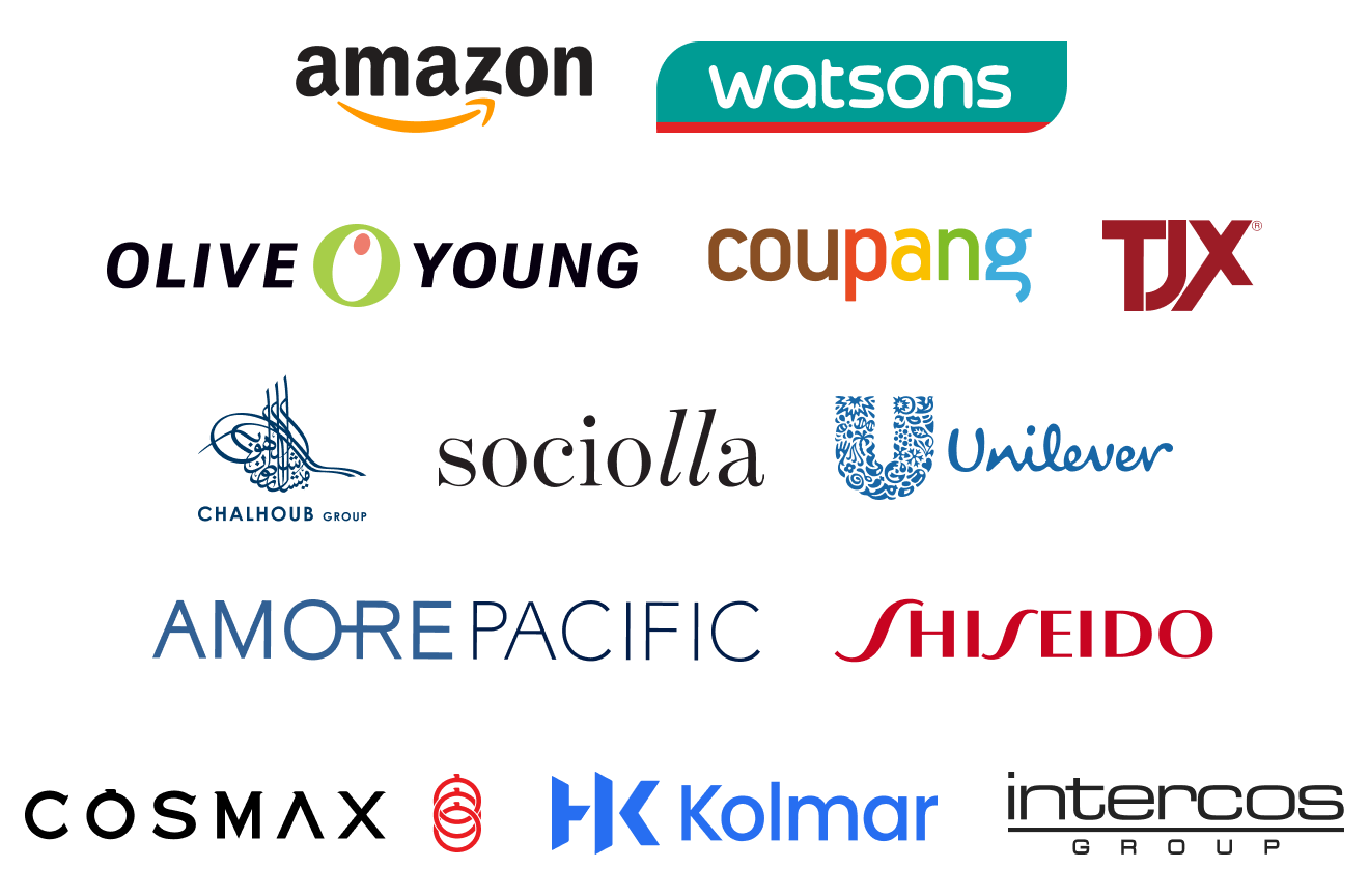 Logos of trusted partners and customers